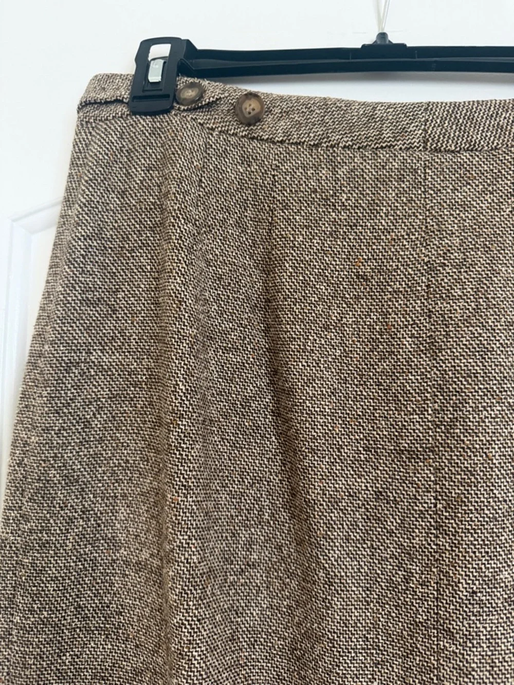 Nordstrom Brown Tweed Maxi Skirt - Picture 5 of 7